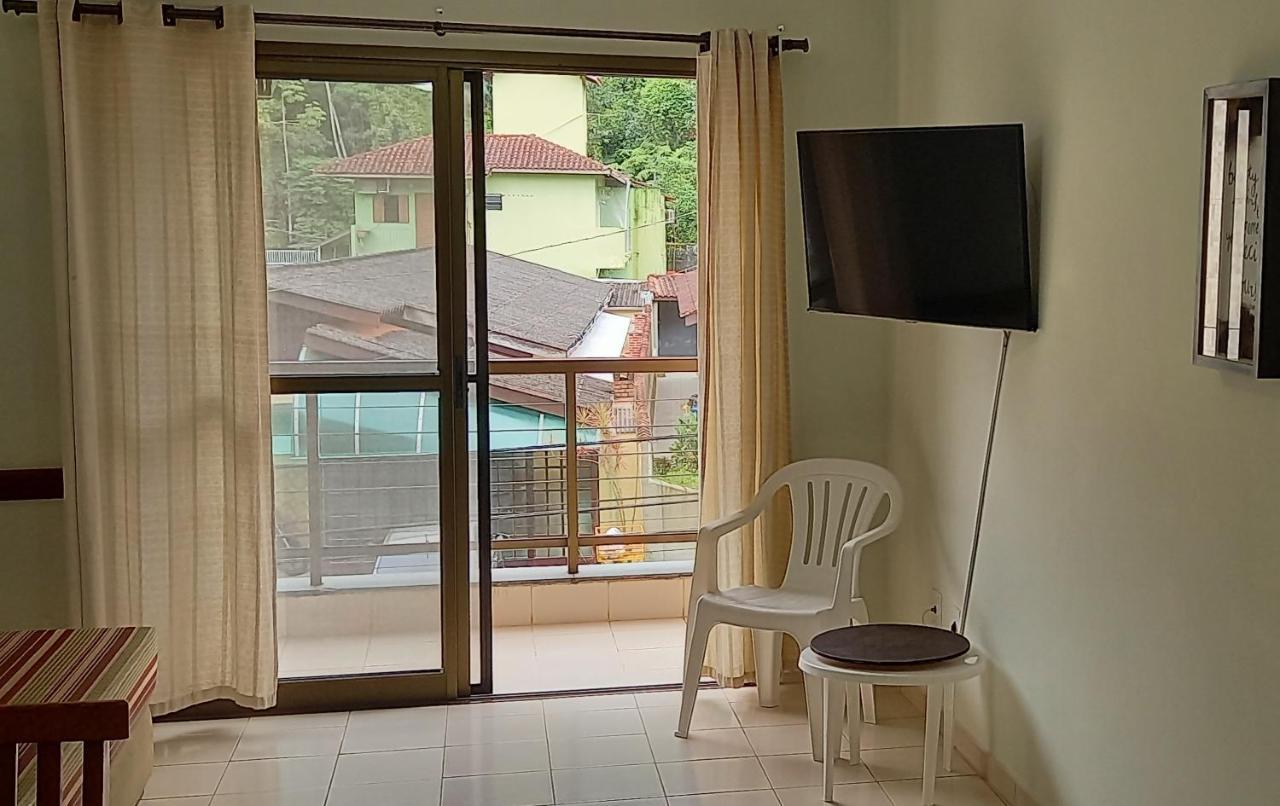 Apartamento Climatizado A 150 Metros Da Praia Ubatuba Exteriör bild